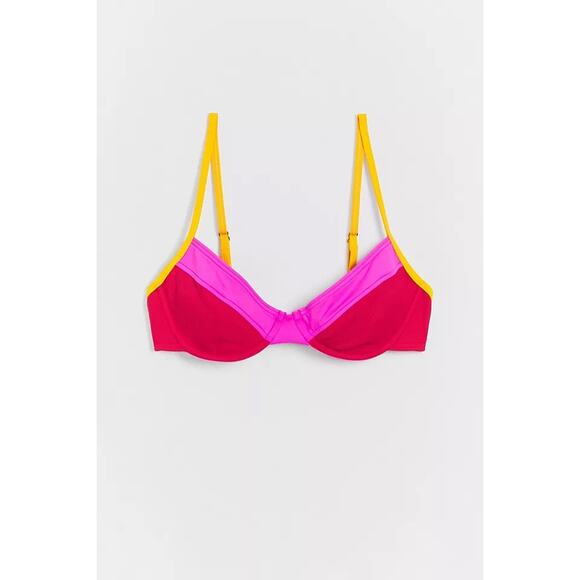 L Space Colorblock Missy Bikini Top & French Bottom - Picture 2 of 6